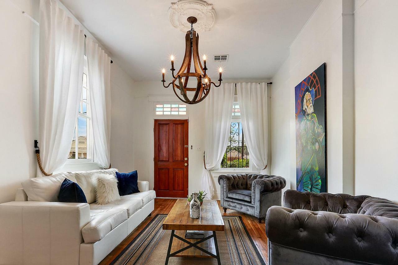 ニューオーリンズ Modern Victorian House With Relaxing Courtyardヴィラ エクステリア 写真