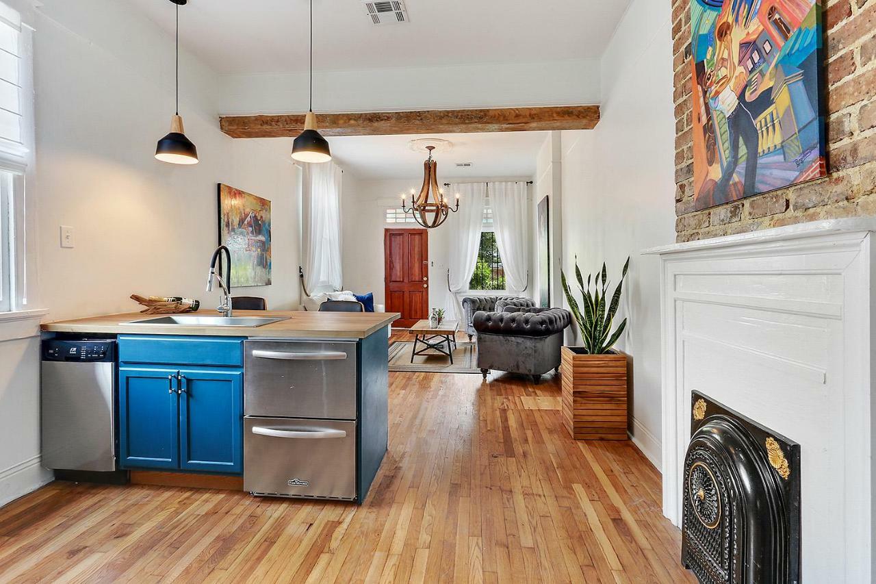 ニューオーリンズ Modern Victorian House With Relaxing Courtyardヴィラ エクステリア 写真